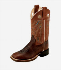 Old West - Boy's Rugby Western Boot
