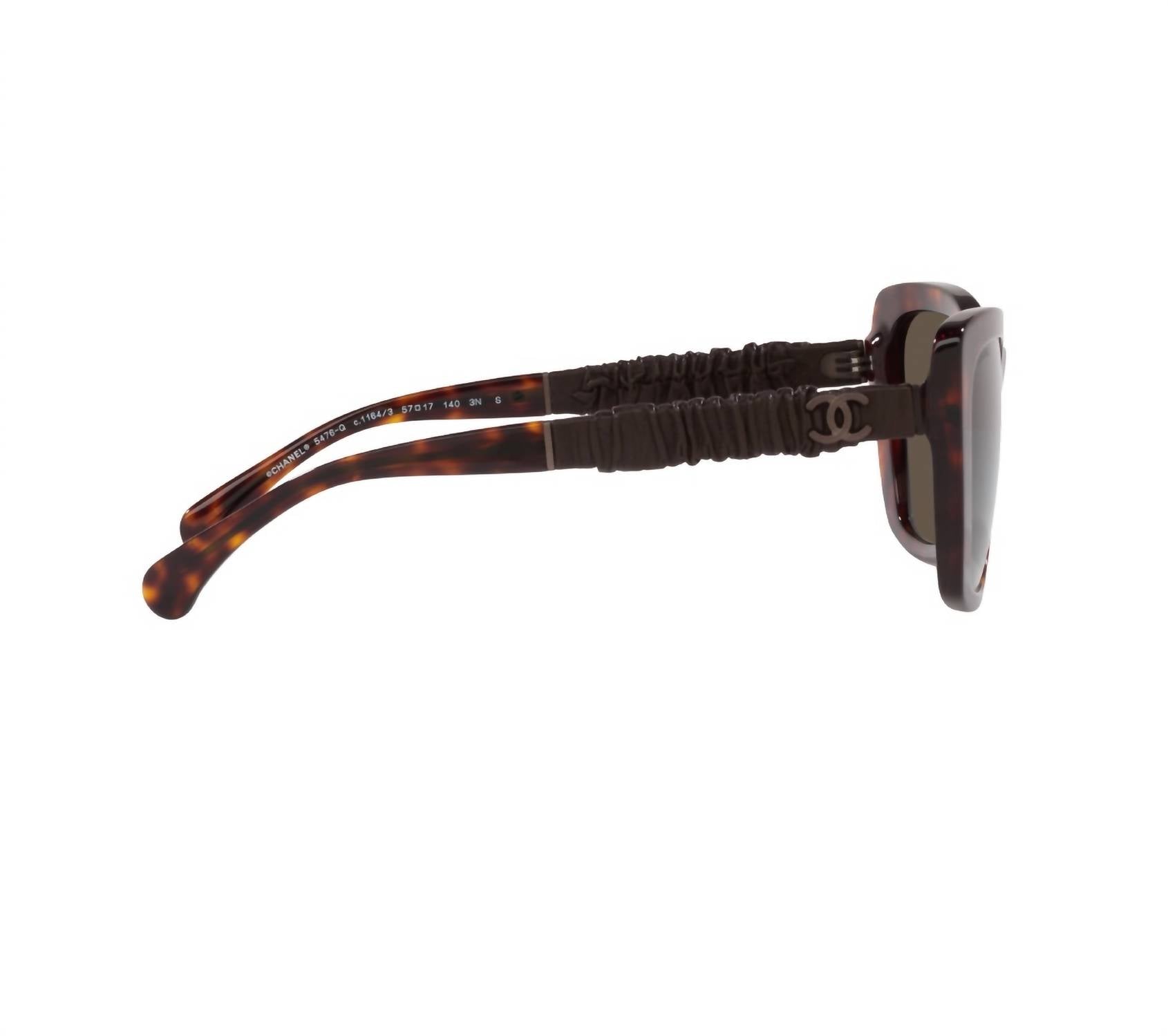 Chanel - Acetate Calfskin Non Polarized Sunglasses 5476qa - 1164 - 3