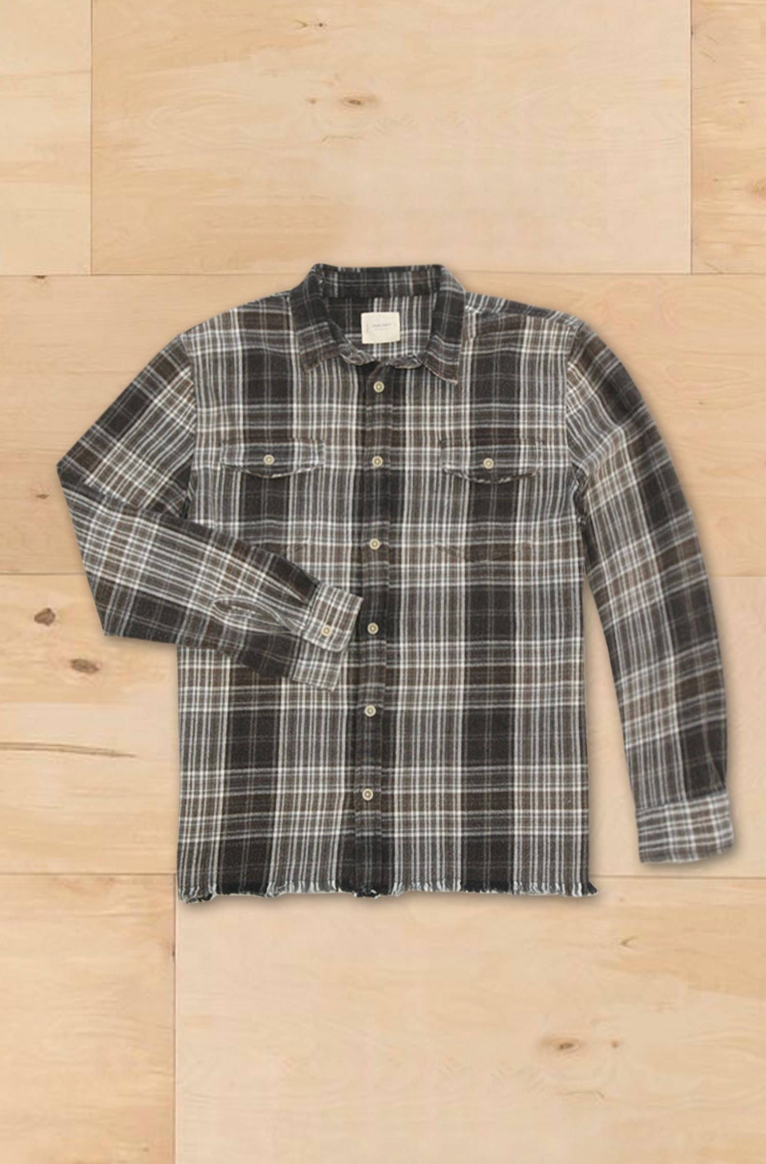 True Grit - Men's Long Sleeve Plaid Shirt
