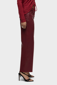 Hudson - Rosie High-Rise Front Yoke Wide Leg Ankle Jean