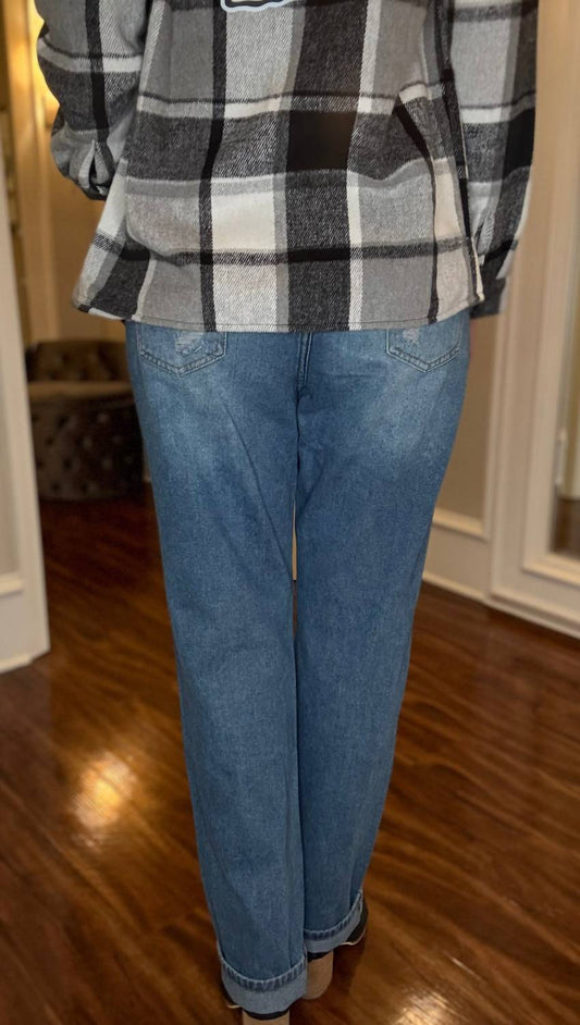 Lovesoft - Chiefs Straight Leg Jeans