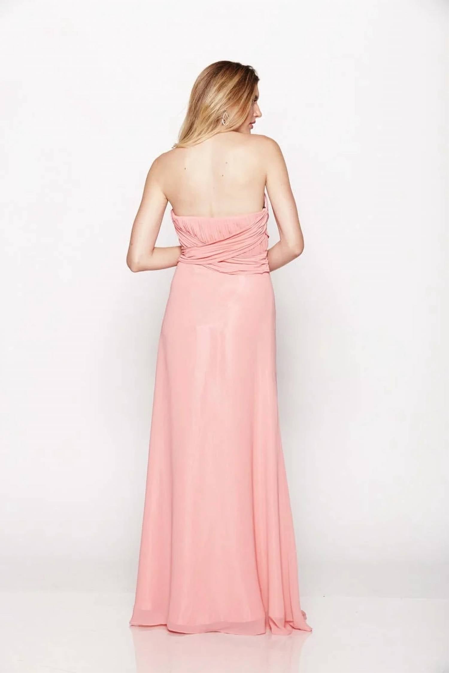 Last Dress - Serenity Drape Strapless Gown