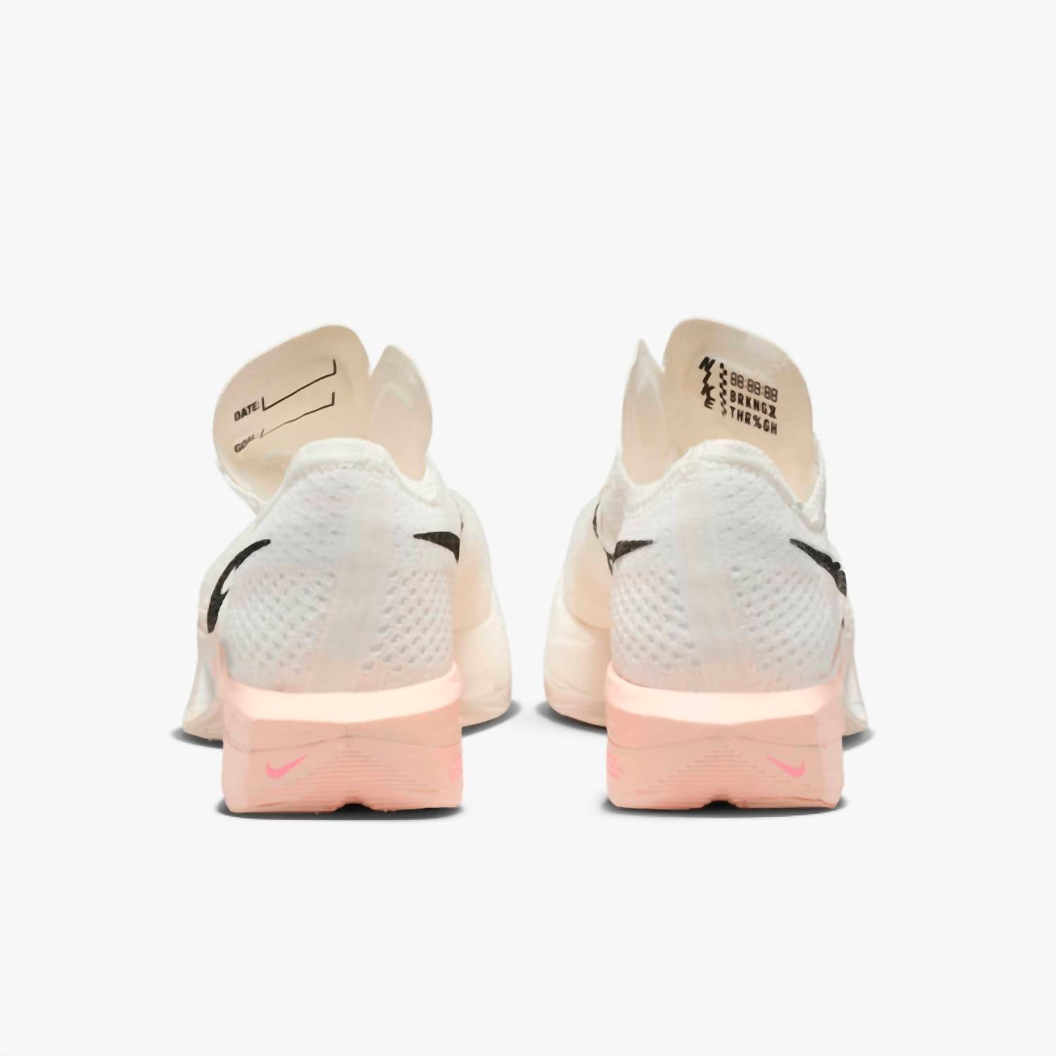 NIKE Women's Vaporfly 3 Road Racing Shoes in sail crimson tint guava - women's shoe - view 7