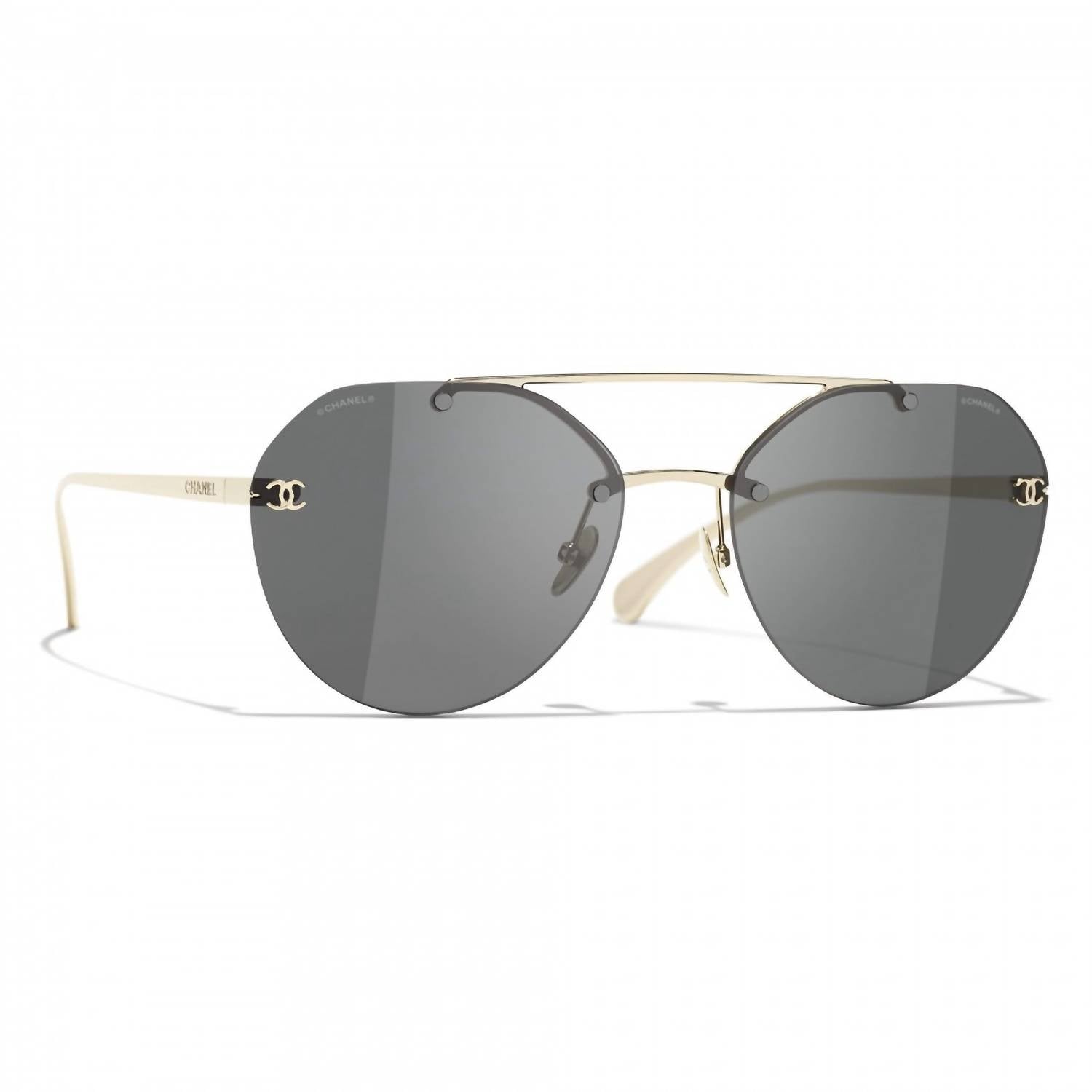 Chanel - Aviator Non Polarized Sunglasses 4272t - C395s4