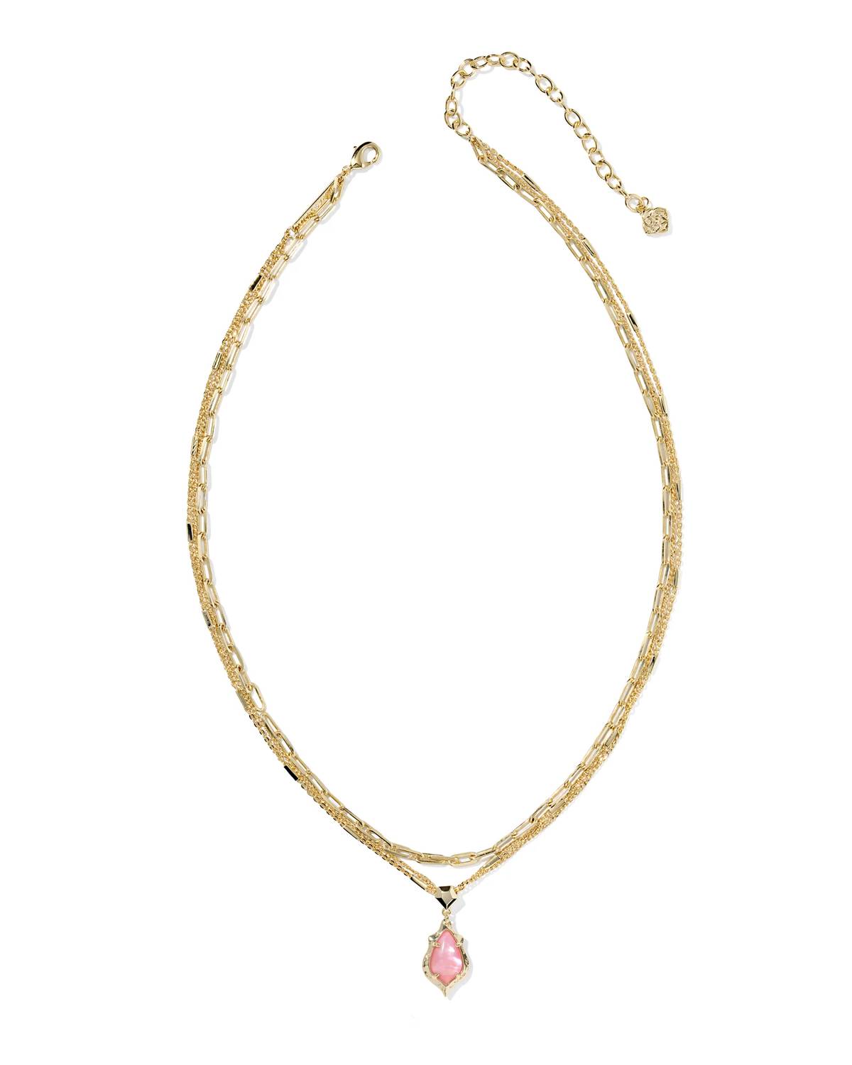 Kendra Scott - Women's Adriana Scallop Frame Multi Strand Necklace