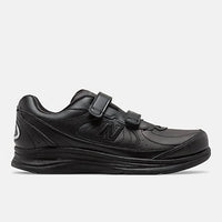 New Balance Women's Velcro Shoe in black 1 - women's sneaker - detail view