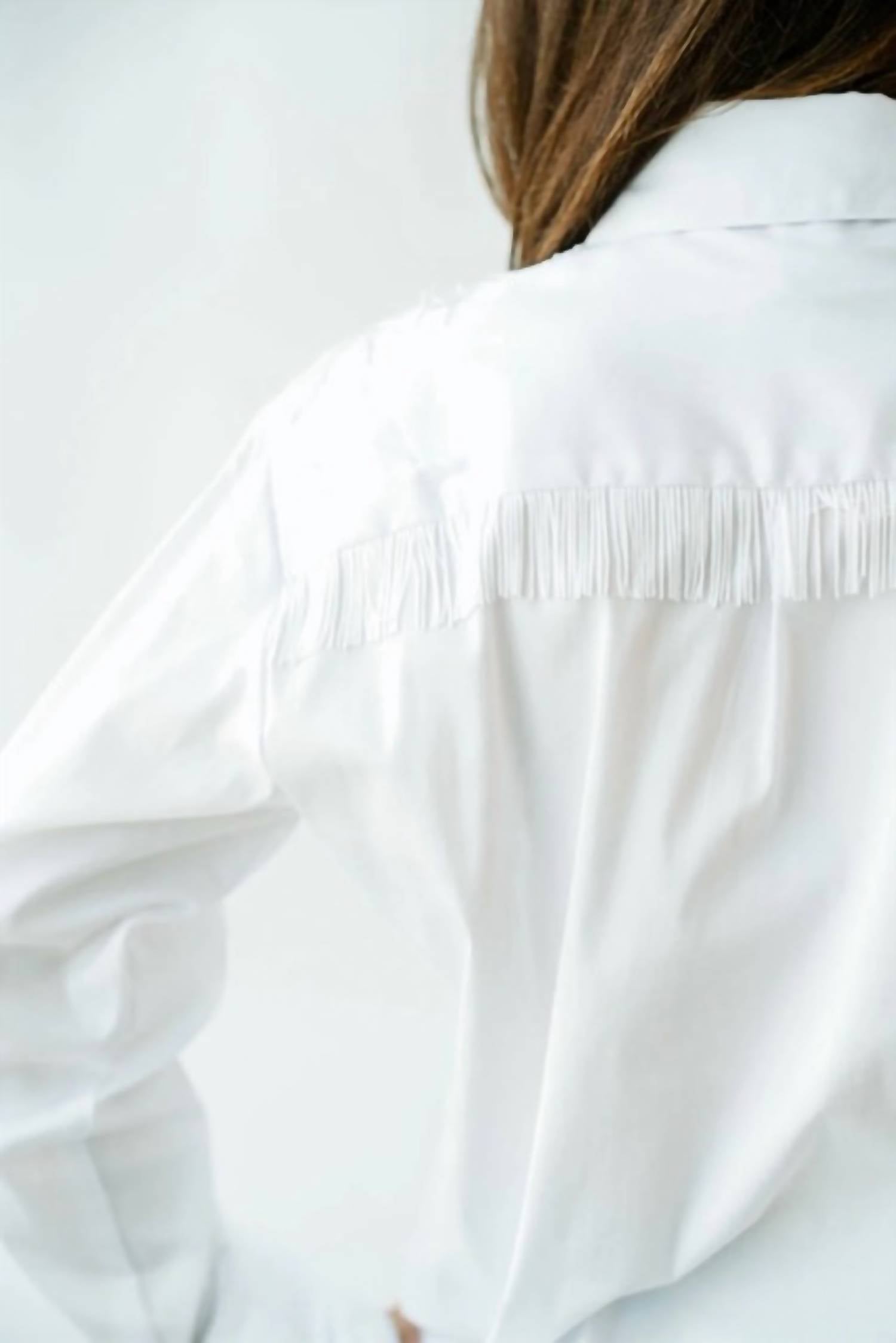 Lele De Baltzac - Fringed Valentin Blouse