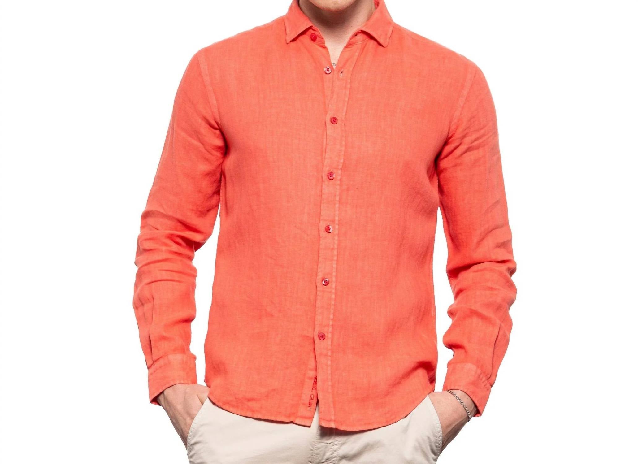 Eight X - Linen Button Down Shirt