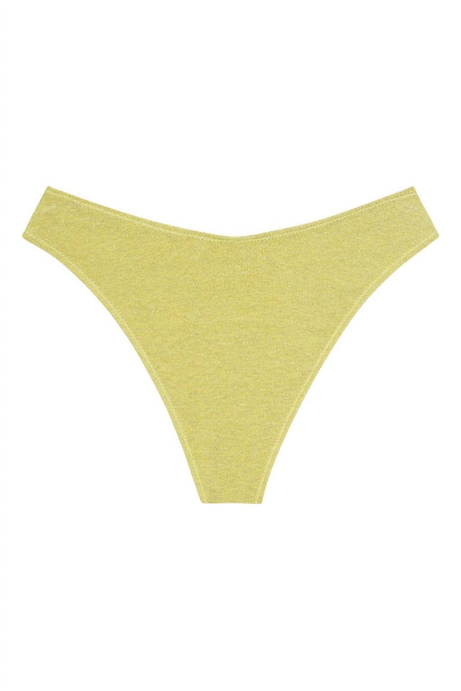 Montce - Lulu Zig-zag Stitch Bikini Bottom