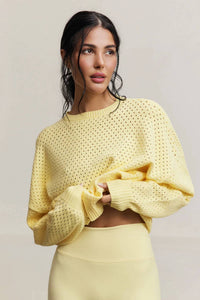Lune Active - Olly Crochet Sweater