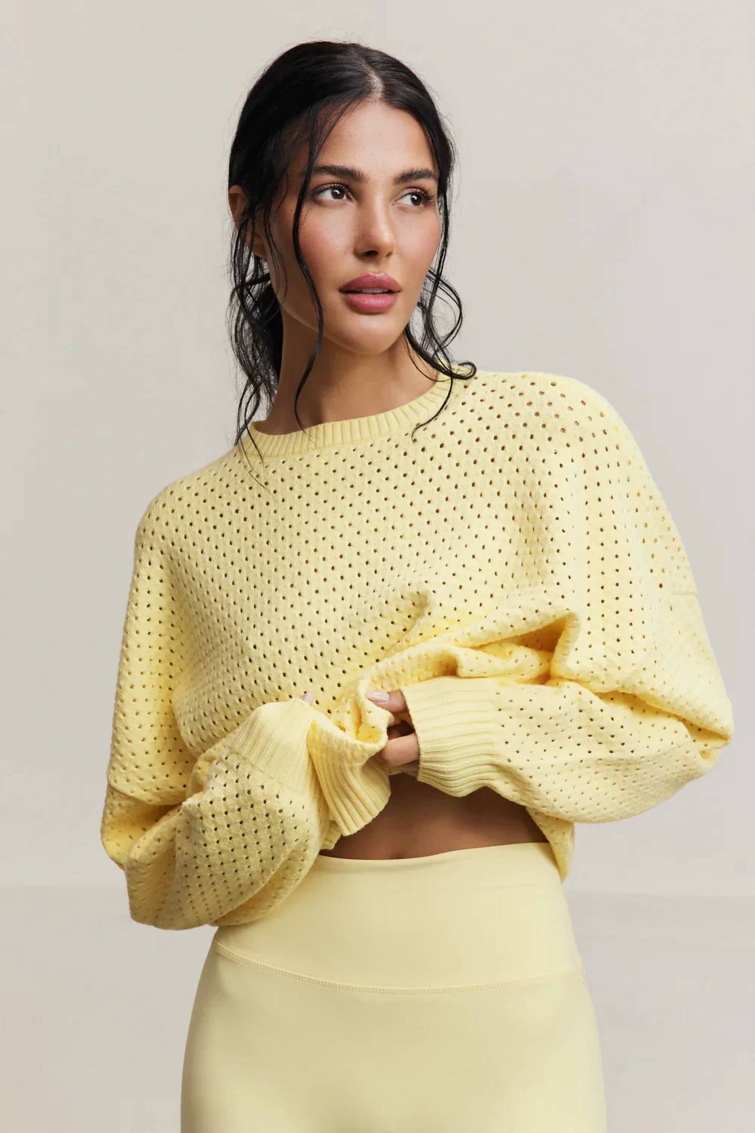 Lune Active - Olly Crochet Sweater