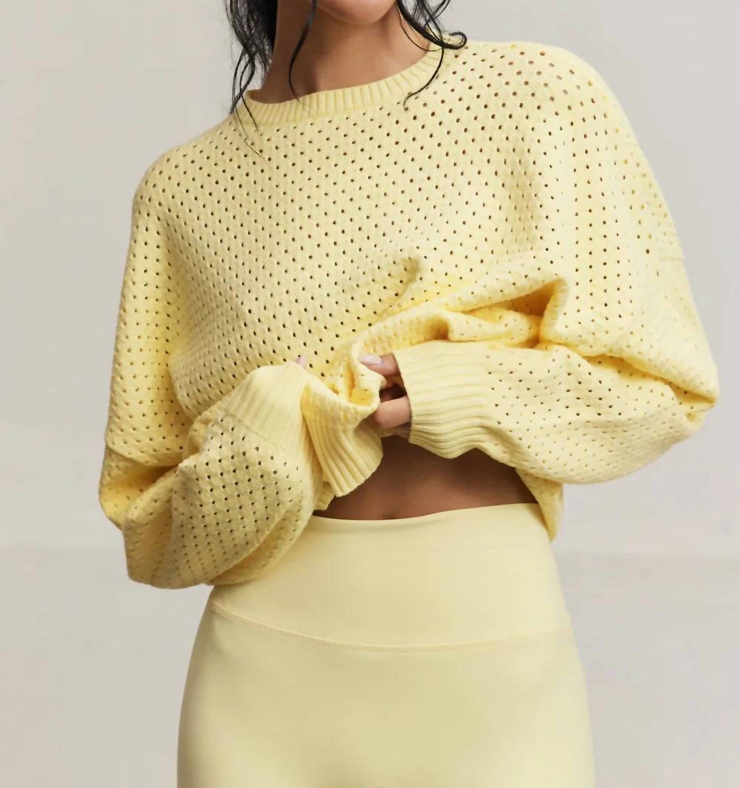 Lune Active - Olly Crochet Sweater