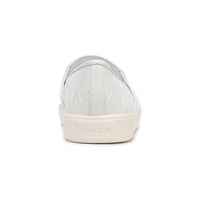 Vince Women's Blair Woven Leather Slip-on Sneakers in optic white - women's sneaker - alternate view