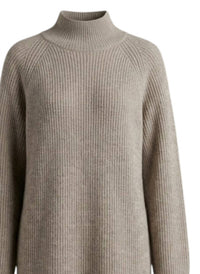 Yolly - Women's Mock Neck Sweater Dress