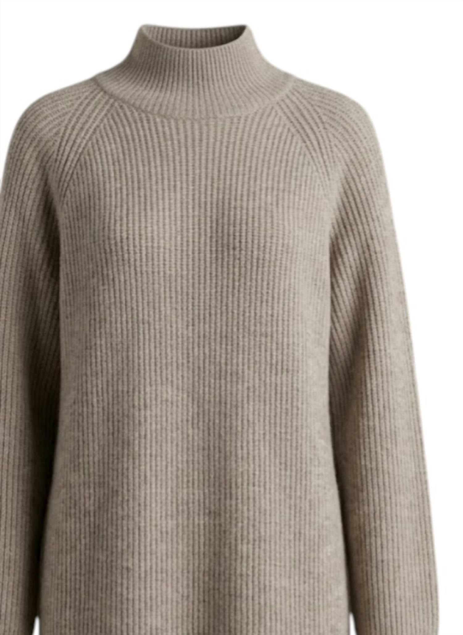 Yolly - Women's Mock Neck Sweater Dress