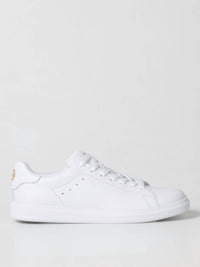 TORY BURCH Men's Howell Court Leather Sneakers in white - men's sneaker - detail view
