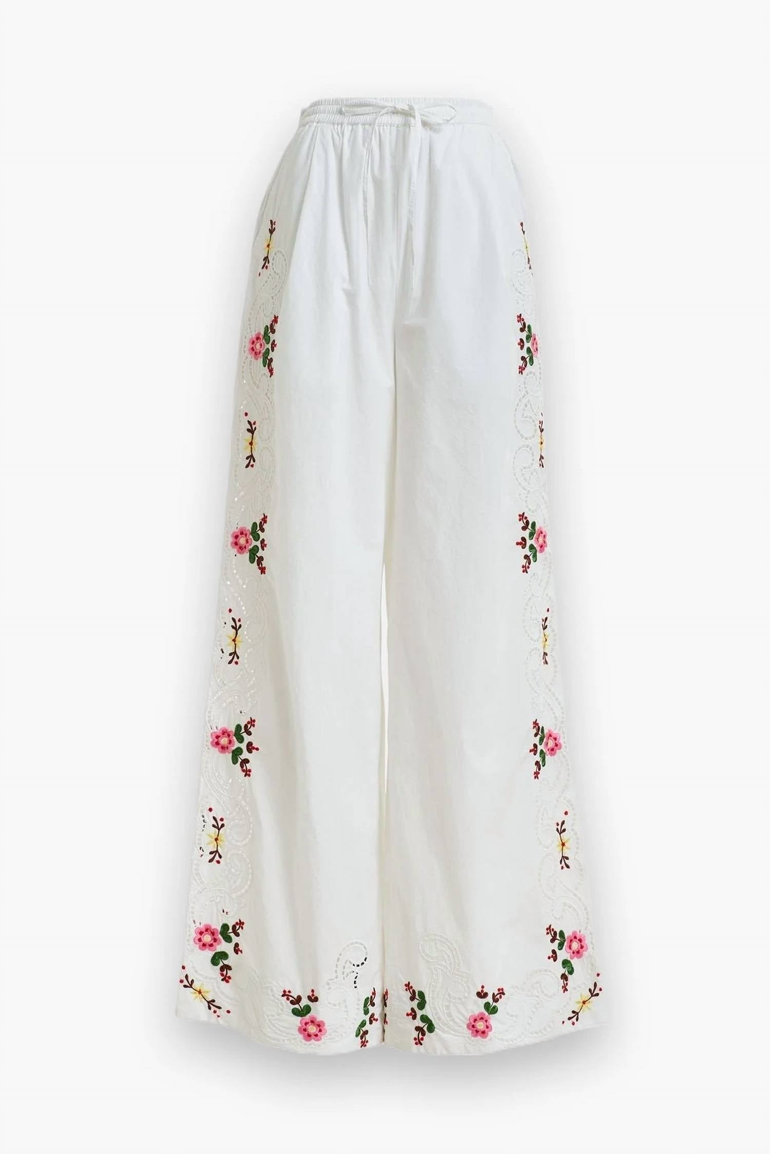 Essentiel Antwerp - Janai Embroidered Pants