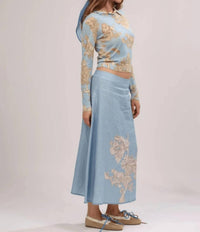 Las Sureñas - Africa Midi Skirt