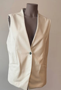 Fifteen Twenty - Women's Sleeveless Faux Leather Vest