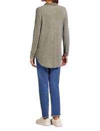 Tribal - Loose Combo Wash Effect Shacket