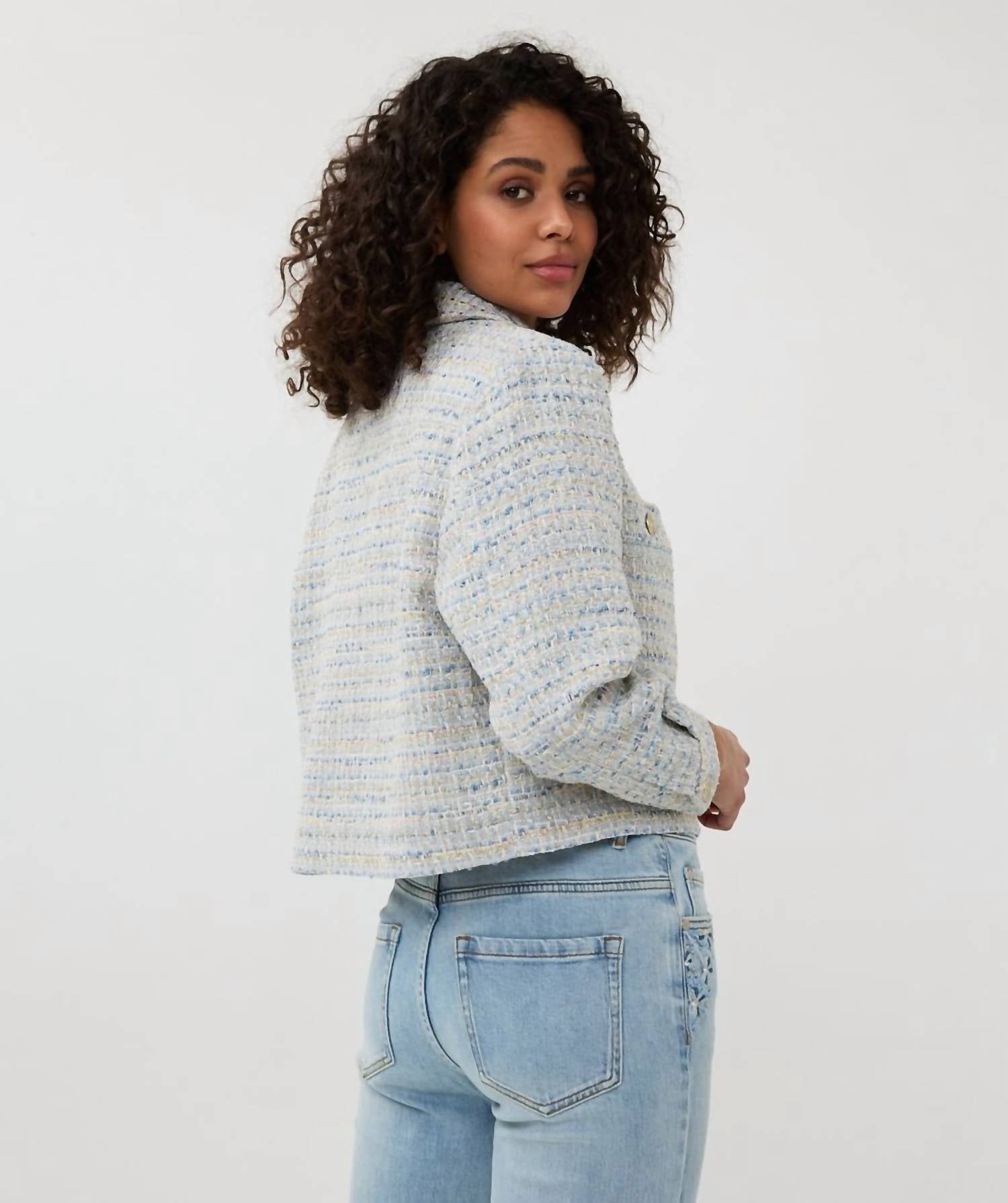 Esqualo - Janny Tweed Jacket
