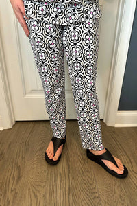 Lulu-B - Pull On Flower Pant
