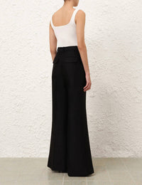 Zimmermann - Square Neck Embellished Tank