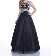 Karishma Creations - Fit and Flare Sleeveless Prom Dress