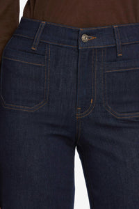 FRAME Le Slim Palazzo Modernist Jeans in rinse - women's jeans - view 4