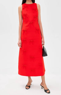 English Factory - Bow Detailed Midi Dress