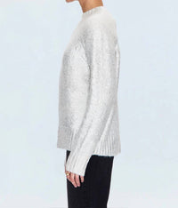 PISTOLA Ilana Sweater in silver frost - women's sweater - alternate view