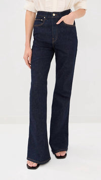 Ossou Spur Bootcut Jeans in sable wash - women's jeans