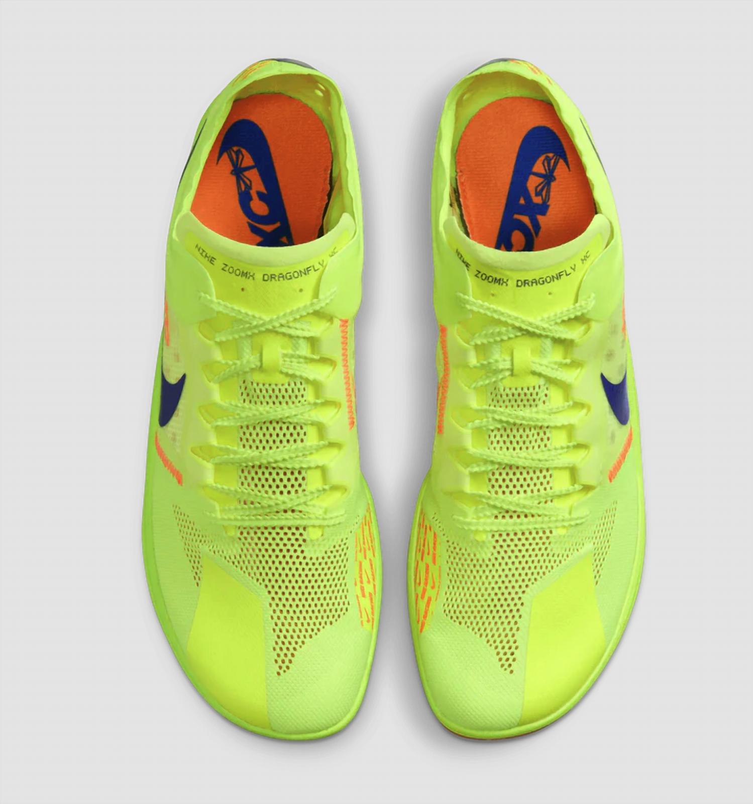 NIKE Men's Dragonfly Xc Shoe in volt concord - men's shoe - view 4