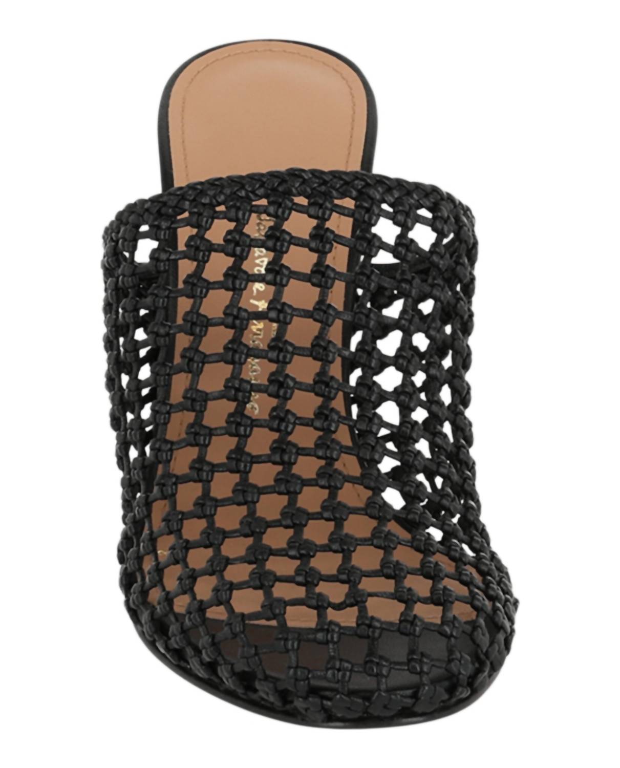 Salvatore Ferragamo Women's Ellas X5 Caged Mules in black - women's heels - view 4