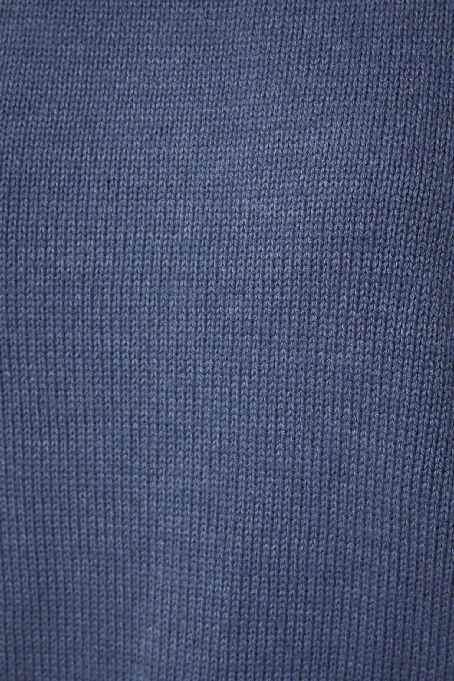 LE LIS Eliza Oversized Wide Neckline Sweater in dusty blue - women's sweater - view 6