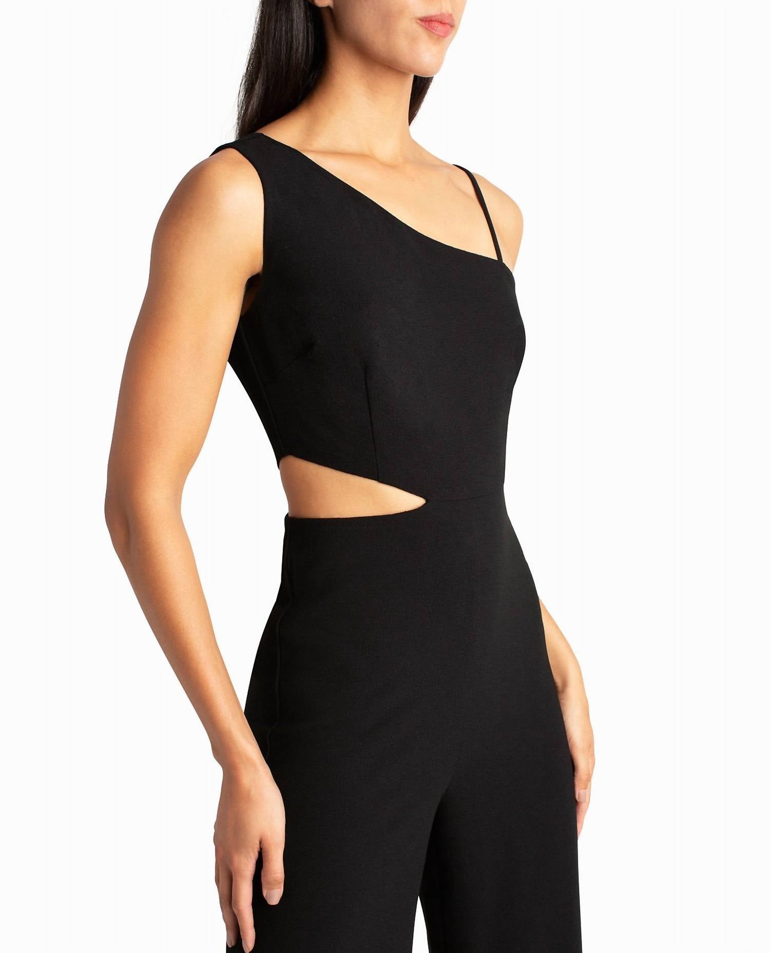 Nicole Miller - One Shoulder Montana Jumpsuit