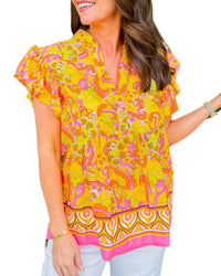 Ivy Jane - Pucci Paisley Top
