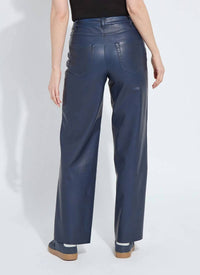 Lysse - Cortina Hi Waist Wide Leg Vegan Leather Pants