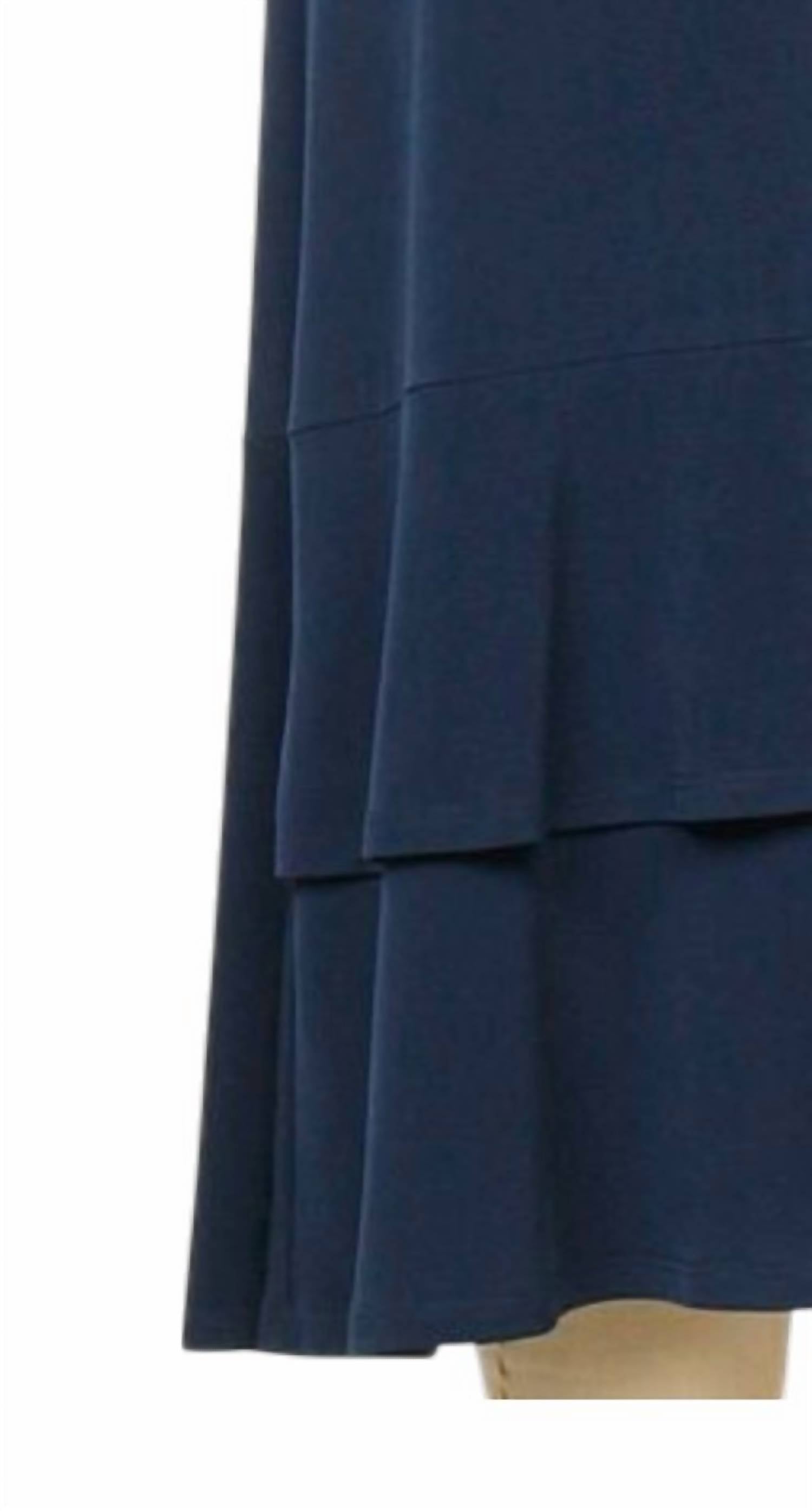N Touch - Women's Fact Check Solid Ruff Skirt
