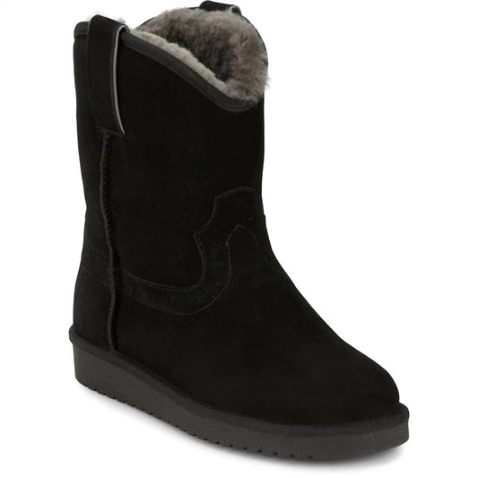 Justin - Women's Heidi Suede Shearling Boots