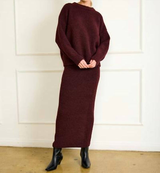 Line And Dot - Hart Sweaters Skirt