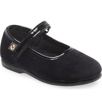 Victoria Shoes - Girls Mary Jane Alba Velvet Shoes