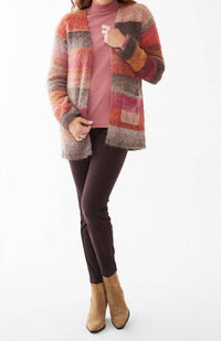 Fdj - Sheila Striped Space Dye Cardigan