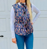 Umgee - Brooke Quilted Vest