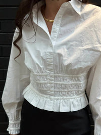Love The Label - Rolo Button Down Top