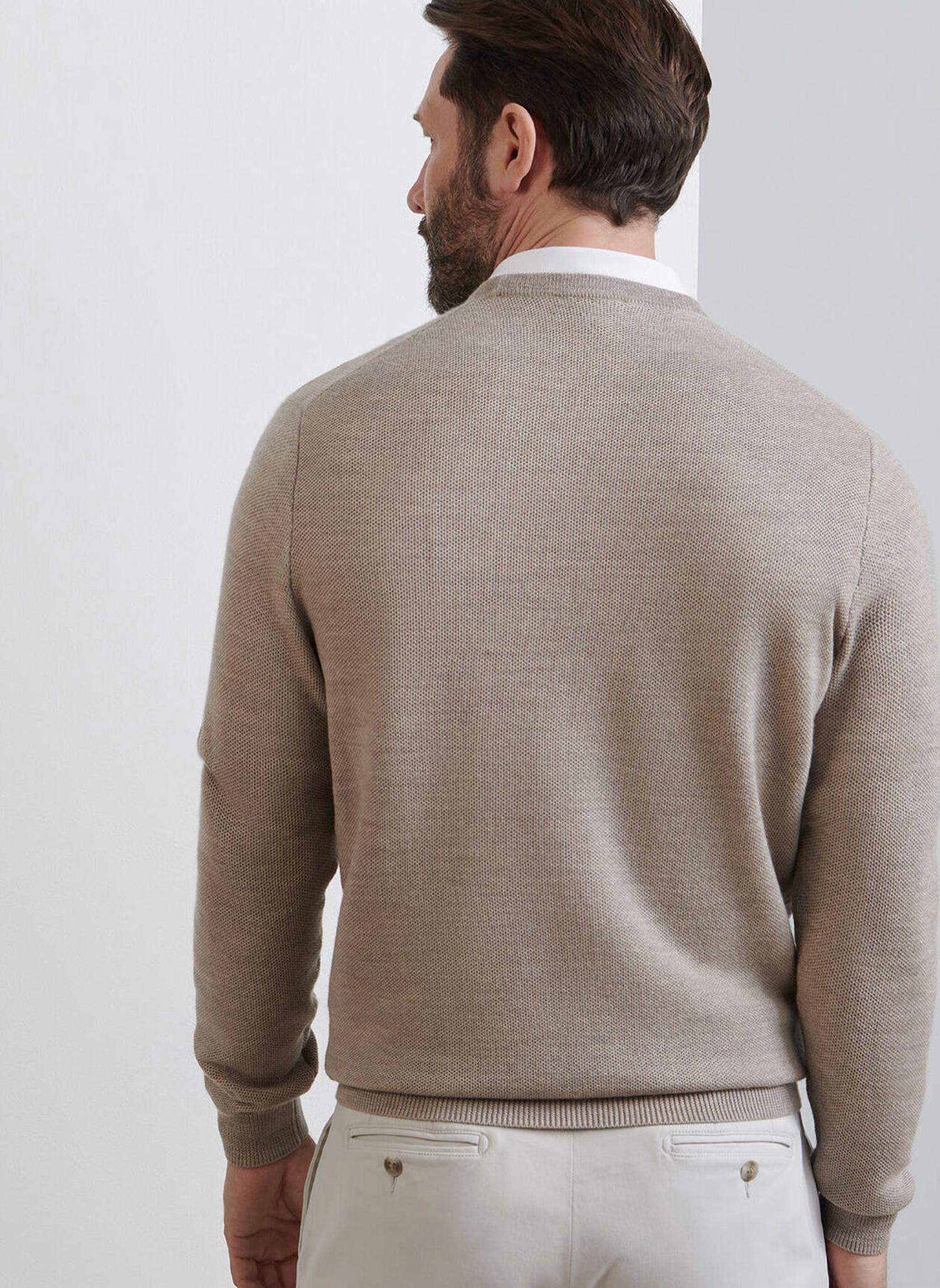 Peter Millar - Autumn Crest Honeycomb Crewneck Sweater
