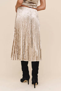 Bella Dahl - Clean Waist Pleated Skirt
