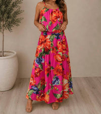Skies Are Blue - Island Bloom Maxi Skirt