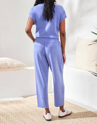 Tribal - Soft Modal Barrel-leg Elastic Waist Joggers
