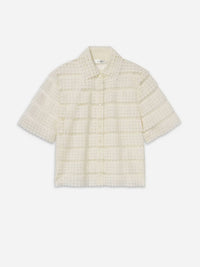 Frame - THE LATTICE CROCHET BLOUSE